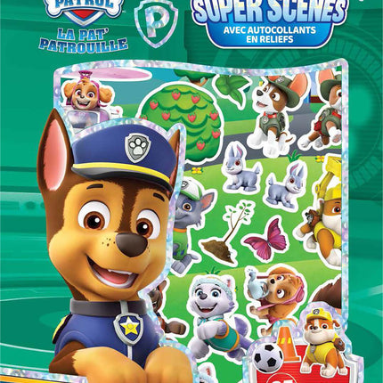 Paw Patrol (Boys) - Super scenes with raised stickers