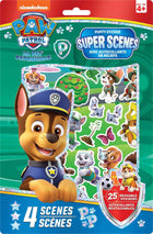 Paw Patrol (Boys) - Super scenes with raised stickers