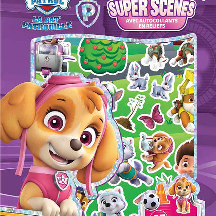 Paw Patrol (Girls) - Super scenes with raised stickers