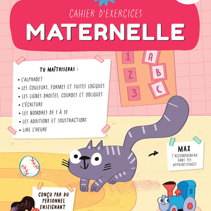 Cahier d'exercices Maternelle (5-6 ans) Découvre. Apprends. Grandis