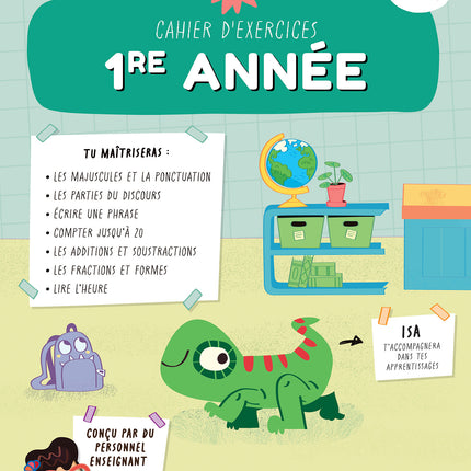 Cahier d'exercices 1er année (6-7 ans) Découvre. Apprends. Grandis
