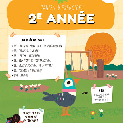Cahier d'exercices 2ème année (7-8 ans) Découvre. Apprends. Grandis