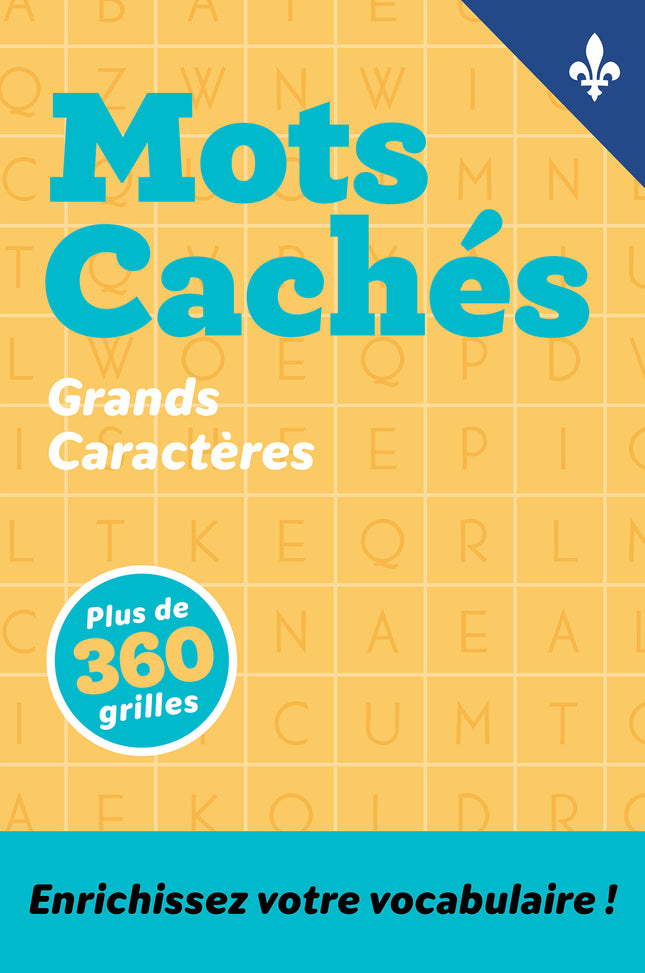 Mots cachés - Plus de 360 grilles Grands caratères