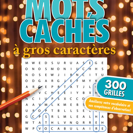 Large Print Word Search (Sparkling Lights) 300 Puzzles