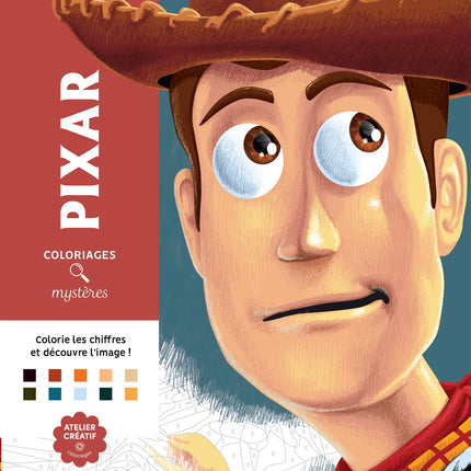 Disney-Pixar Mystery Coloring Pages