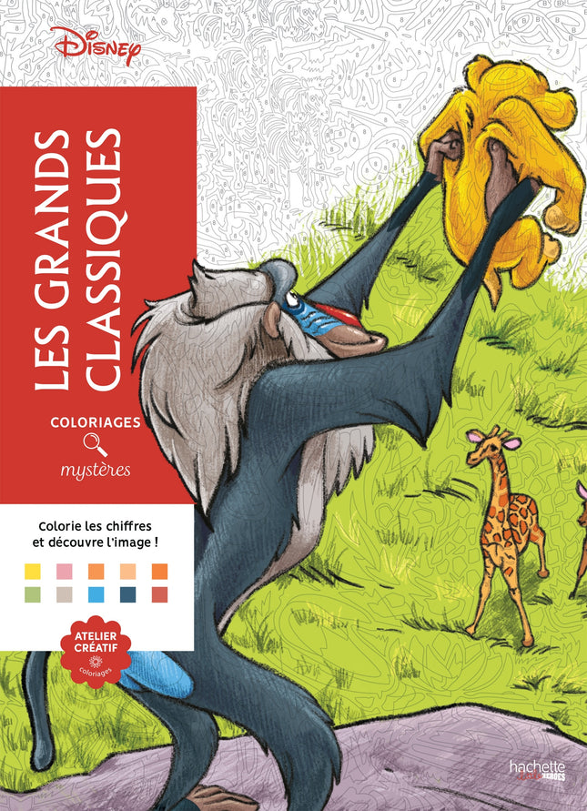 Les grands classiques Coloriages mystères Disney