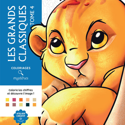 Disney Mystery Coloring Books - The Great Classics Volume 4 
