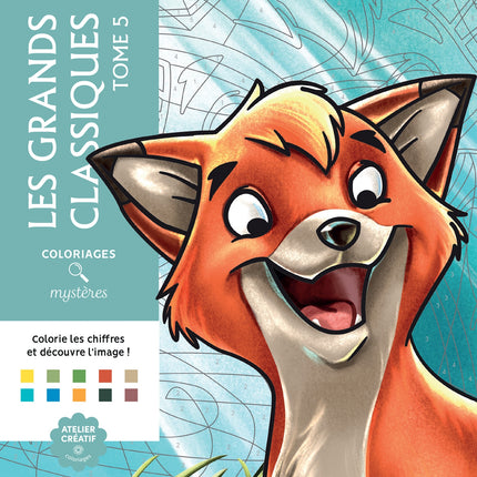 Coloriages mystères Disney - Les Grands classiques Tome 5