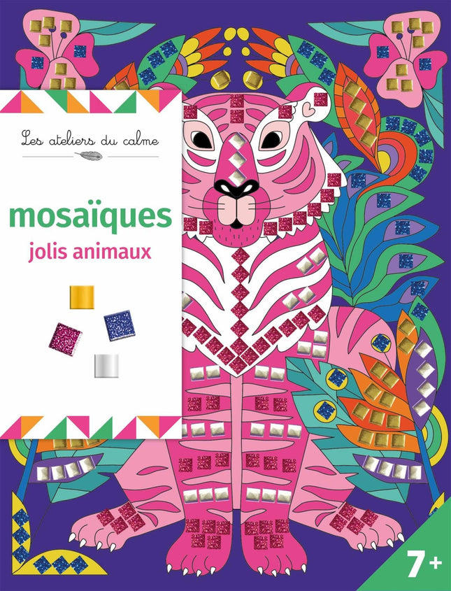 Cute Animals Foam Mosaics - Pouch with Accessories