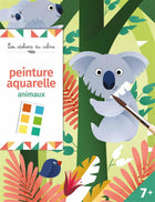 Watercolor painting - animals - kit with accessories