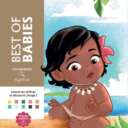 Disney Best of Babies Mystery Coloring Pages