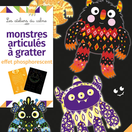 Articulated Scratch Monsters - Pouch with Accessories