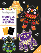 Articulated Scratch Monsters - Pouch with Accessories