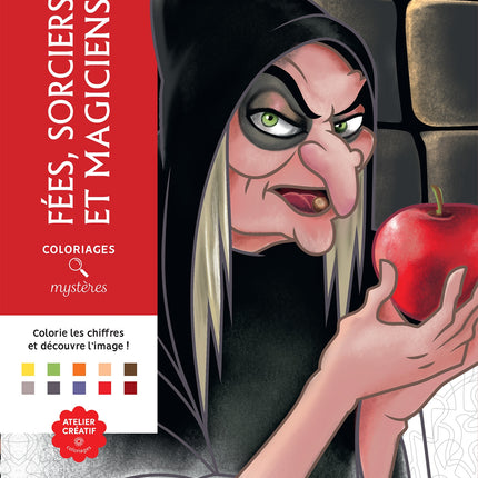 Coloriages Mystères Disney - Fées, sorciers et magiciens