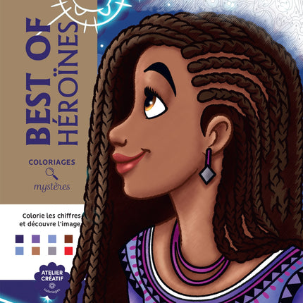 Disney Mystery Coloring Pages - Best of Heroines