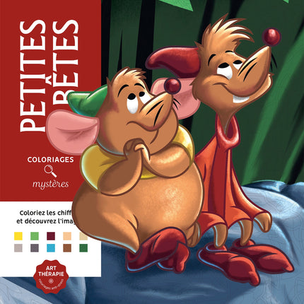 Disney Mystery Coloring Pages - Little Creatures
