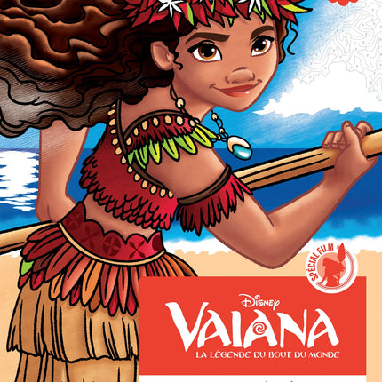 Disney Mystery Coloring Pages - Movie Special: Moana