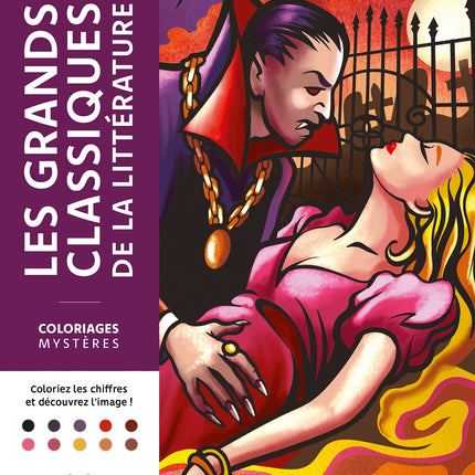 Coloriages mystères - Les grands classiques de la littérature