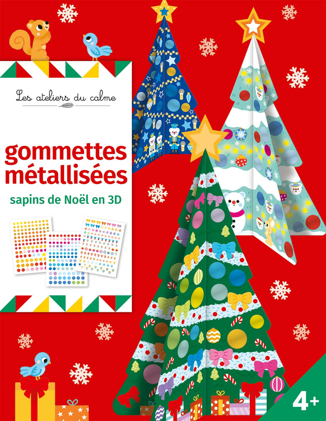 3D Christmas Trees to Decorate - Pouch with Accessories