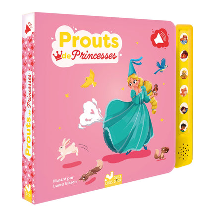 Prouts de princesses - livre sonore avec boitier