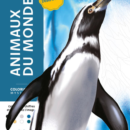 Mystery Coloring Pages - Animals of the World