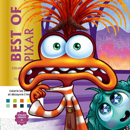 Coloriages mystères Disney - Best of Pixar