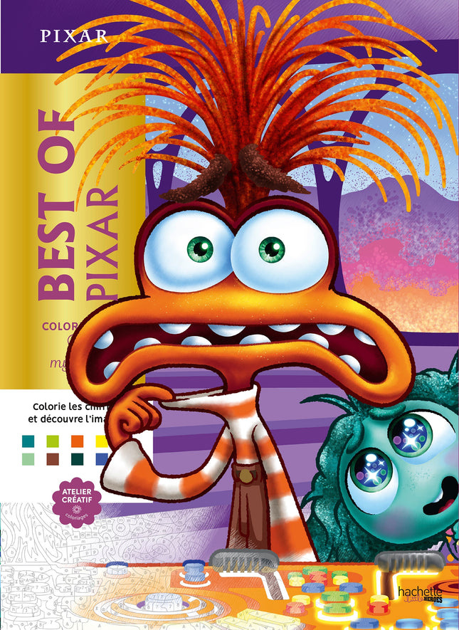 Coloriages mystères Disney - Best of Pixar