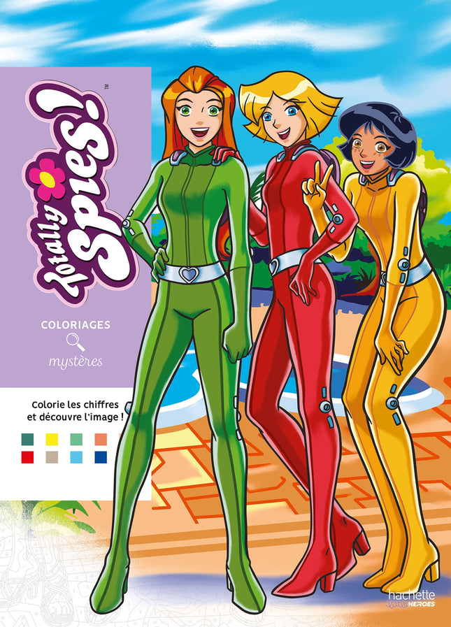 Mystery coloring book - Totally Spies