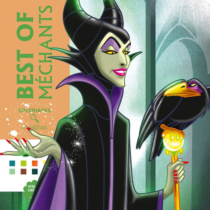 Coloriages mystères Disney Best of Méchants