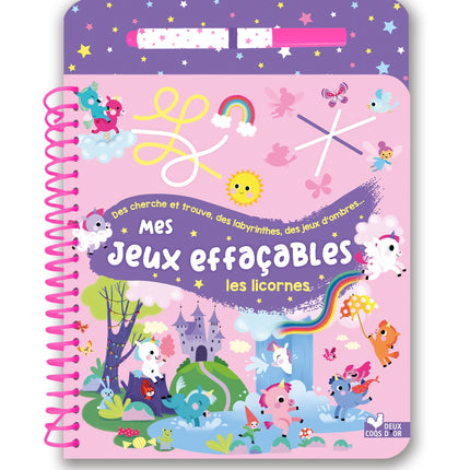 Erasable Games - Unicorns