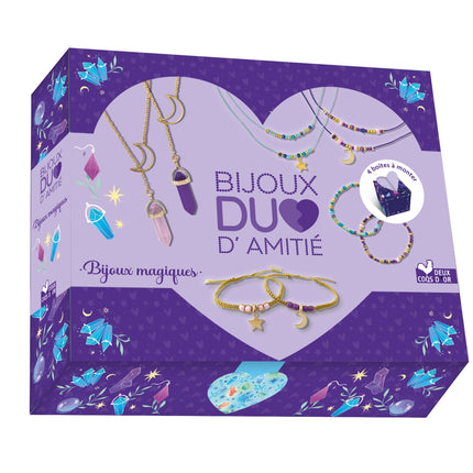 Bijoux duo d'amitié - Bijoux magiques - coffret avec accessoires