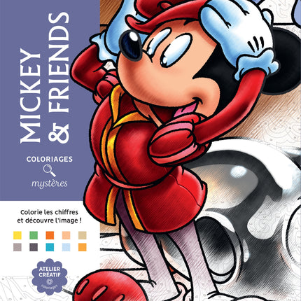 Coloriages mystères Disney - Mickey and friends