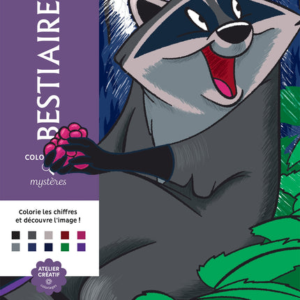 Disney Mystery Coloring Book - Bestiary