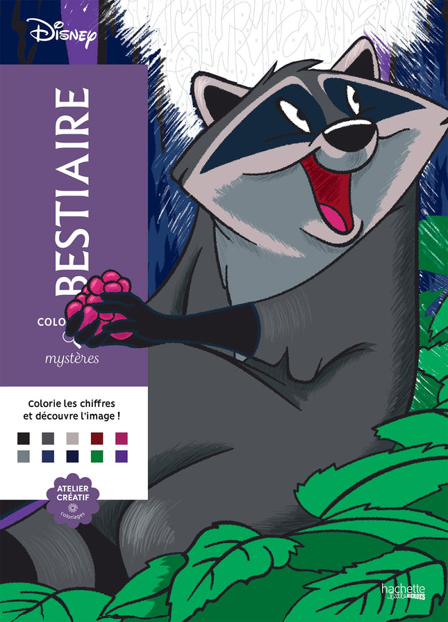 Disney Mystery Coloring Book - Bestiary