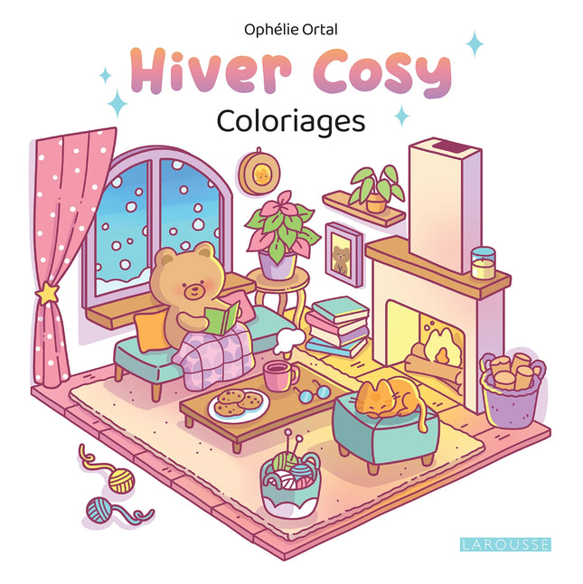 Cozy Winter - Coloring Pages