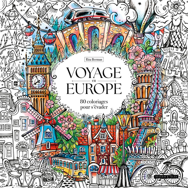 Mon voyage à travers l'Europe