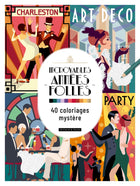Incredible Roaring Twenties 40 Mystery Coloring Pages 