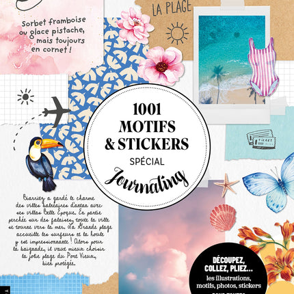 1001 patterns and stickers for journaling
