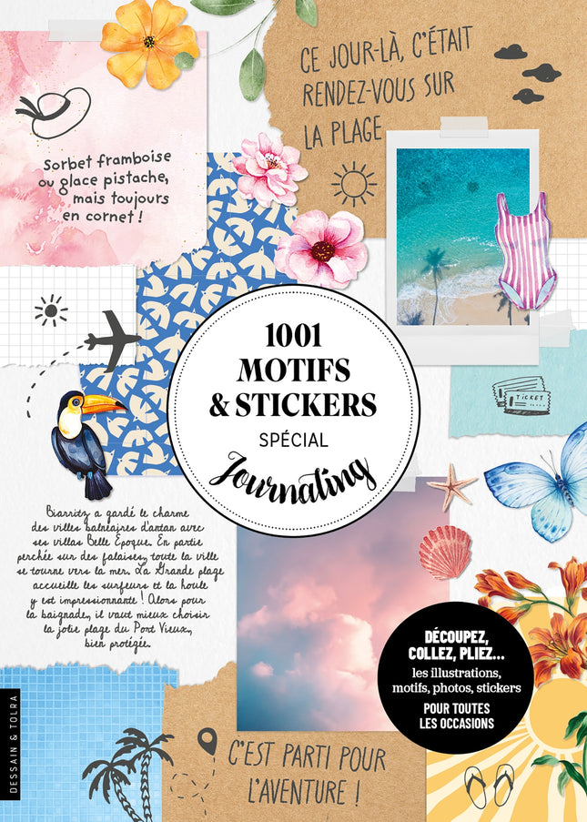 1001 patterns and stickers for journaling