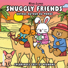 Snuggly Friends - Around the World Trip - Nina Luma - Cozy and Cute Coloring Pages - Cozy coloring