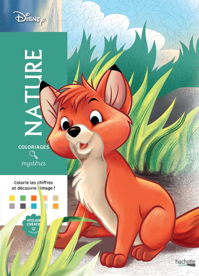 Coloriages mystères Disney - Nature