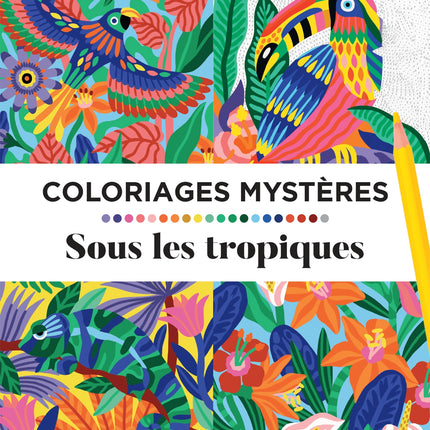 Mystery Coloring Pages - Tropics