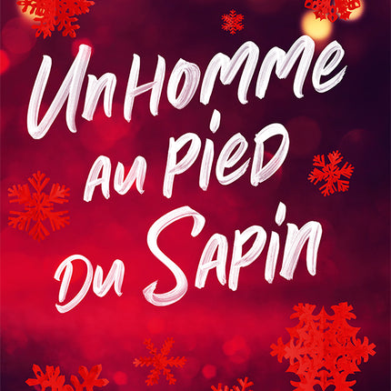 Un homme au pied du sapin