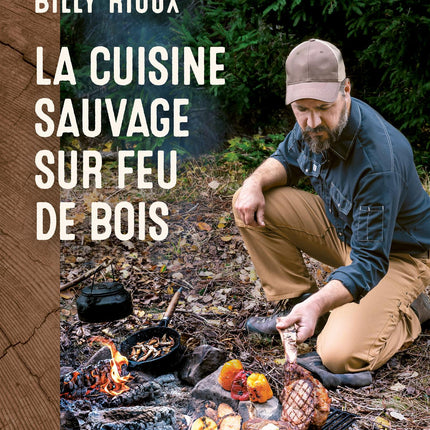Wild cooking over a wood fire