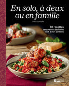 Whether you're alone, with a partner, or with the family, enjoy 80 delicious recipes available in 1, 2, or 4 portions.