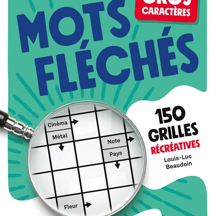 Gros caractères - Mots fléchés
