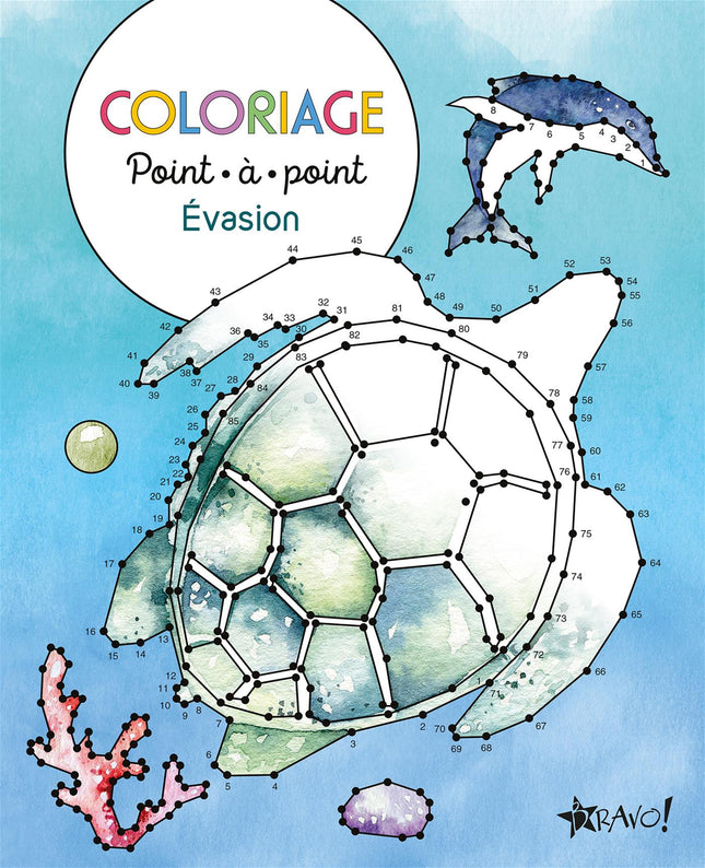 Coloriage Point à Point - Évasion