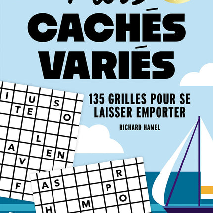Temps libre - Mots cachés variés 135 grilles pour se laisser emporter