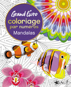 Grand livre coloriage par numéros - Mandalas
