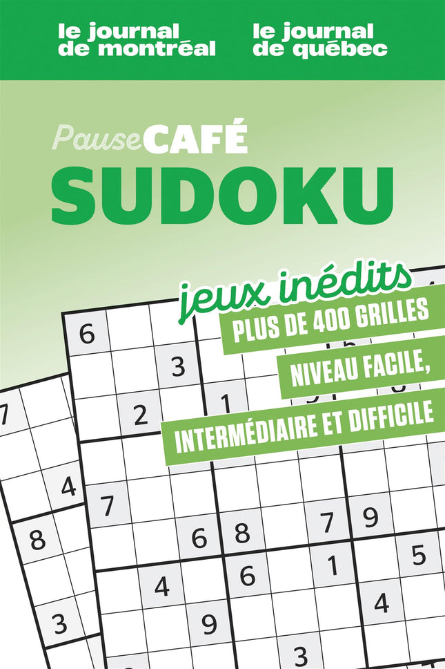 Pause café - Sudoku - Vol. 2 - Nº 2 vert